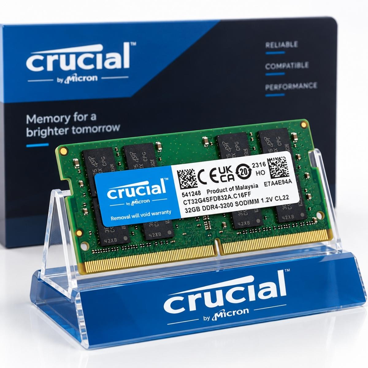 Crucial by Micron DDR4 Notebook Bellek