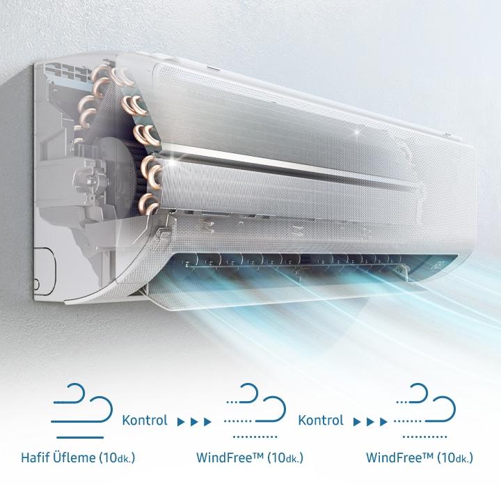 Samsung AR60F12CAAW/SK Windfree Premium Plus 12000BTU Duvar Tipi Split Klima
