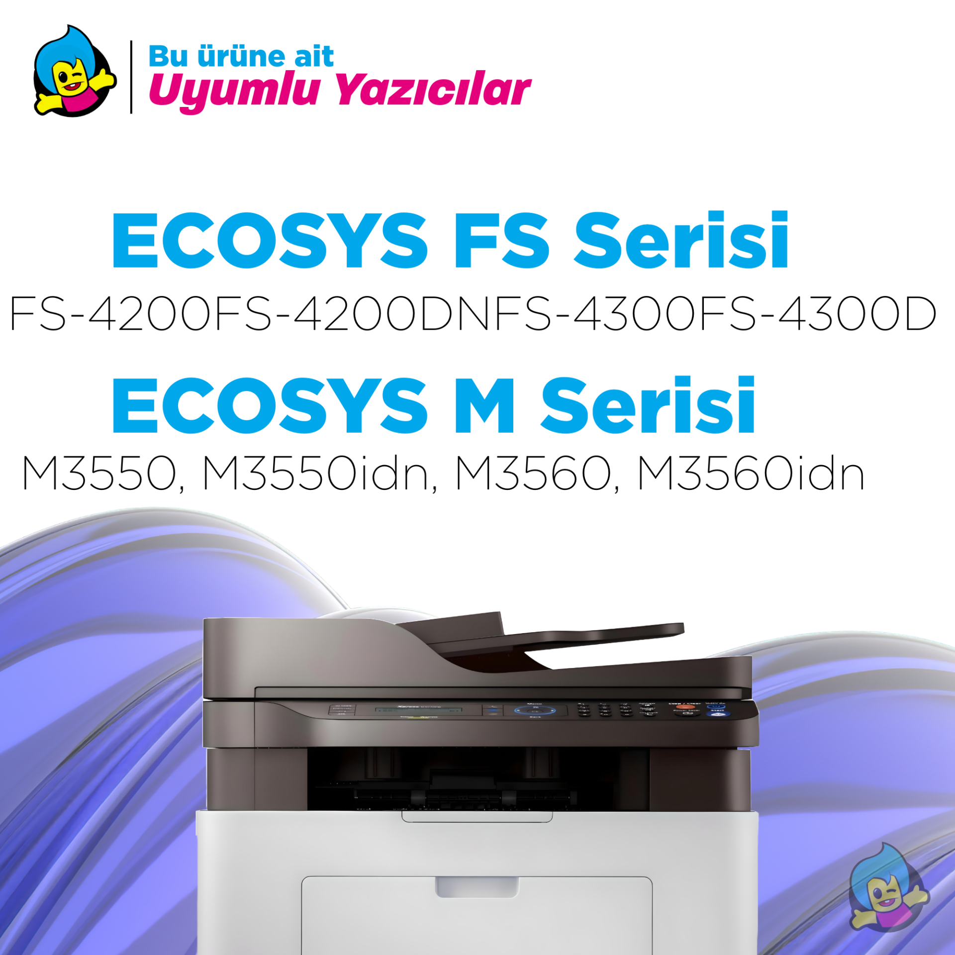 Uyumlu yazıcılar