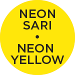 neon sarı etiket neon sarı etiket