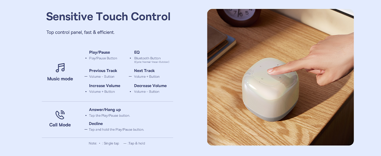 Baseus AeQur V2 Portable Wireless TWS Speaker