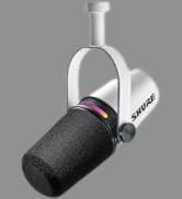 Shure MV7+ Podcast mikrofon iyileştirilmiş ses, LED dokunmatik panel, USB-C ve XLR çıkışları