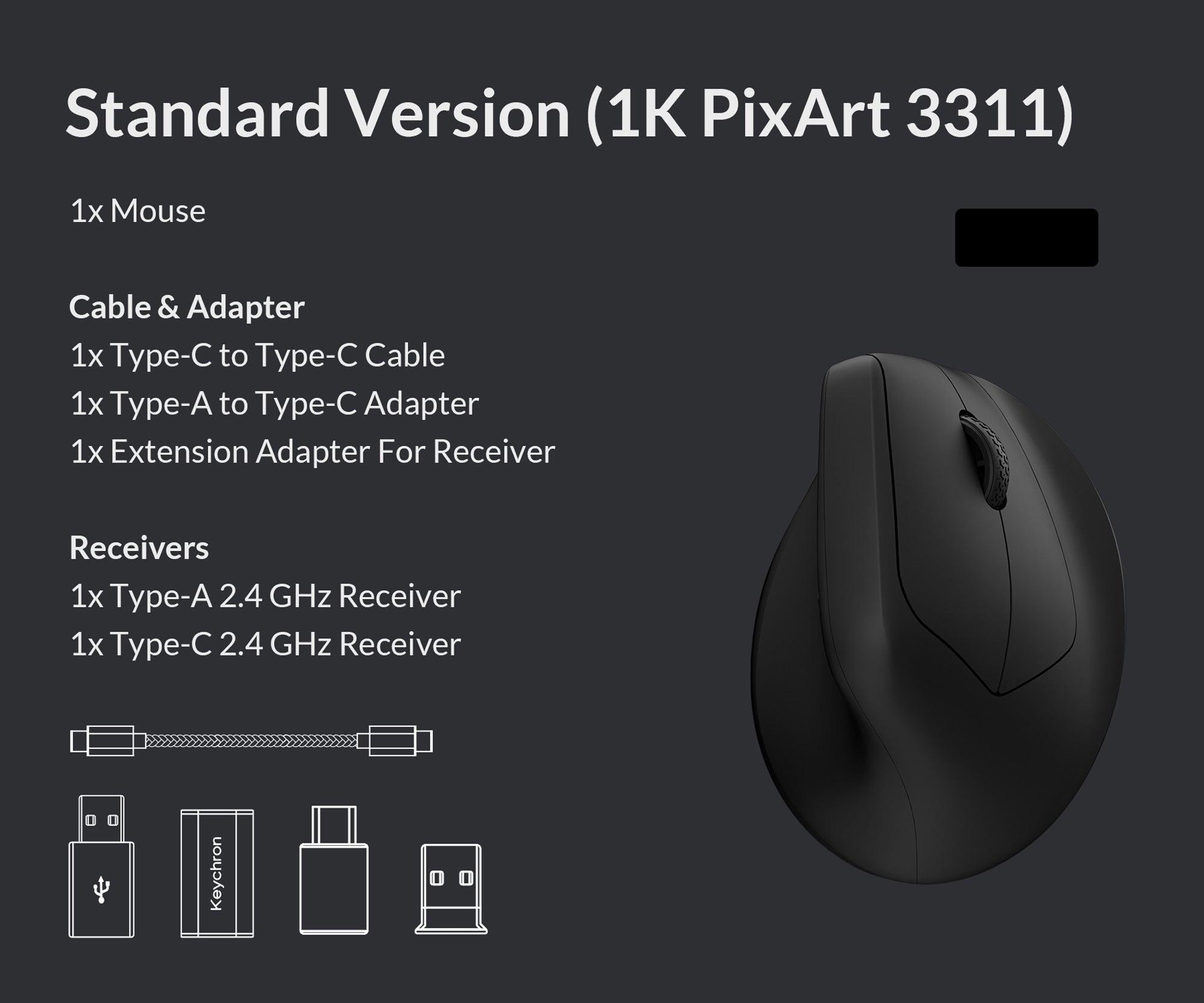 Keychron-M5-1K-Package-List