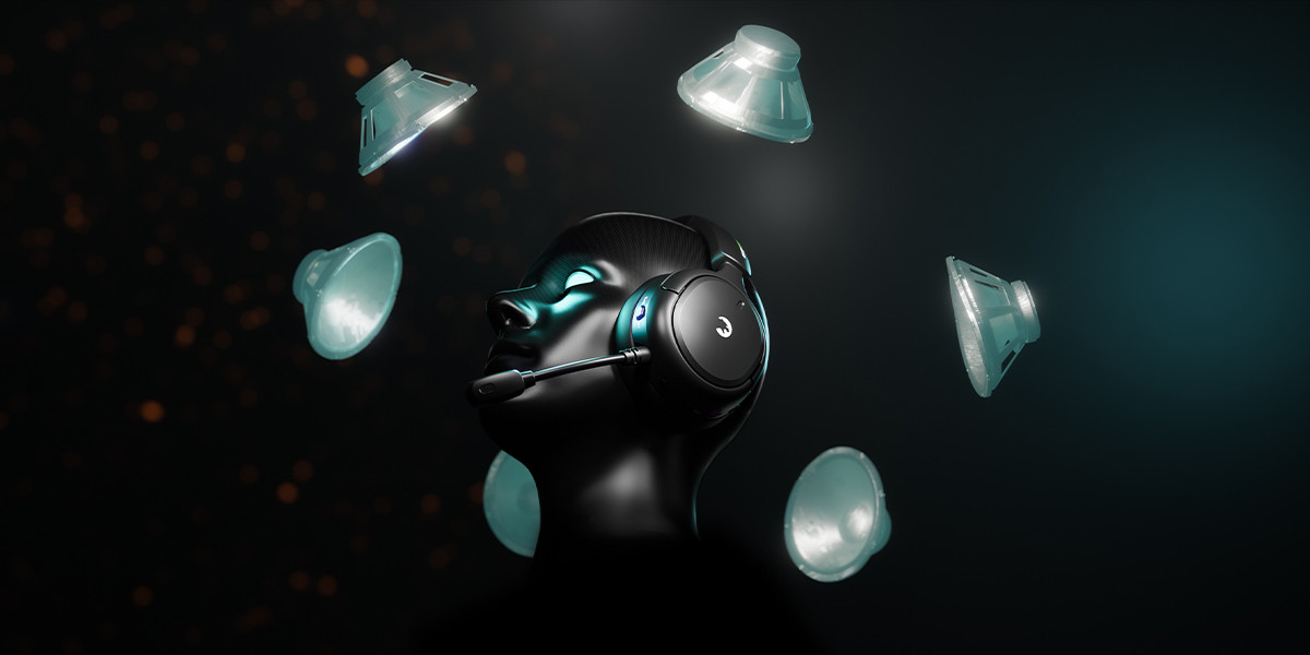 GamePower Aero Ultra Siyah Triple Mode Gaming Kulaklık