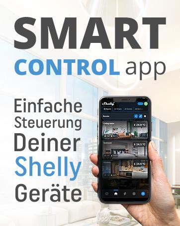 Shelly Smart Control uygulaması – Shelly cihazları üzerinden kolay kontrol