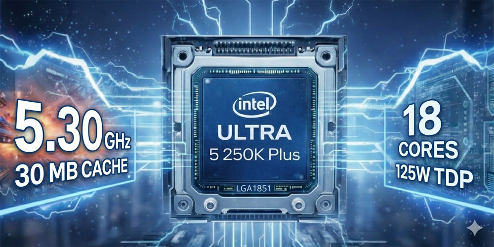 INTEL Core Ultra 5 250K Plus
