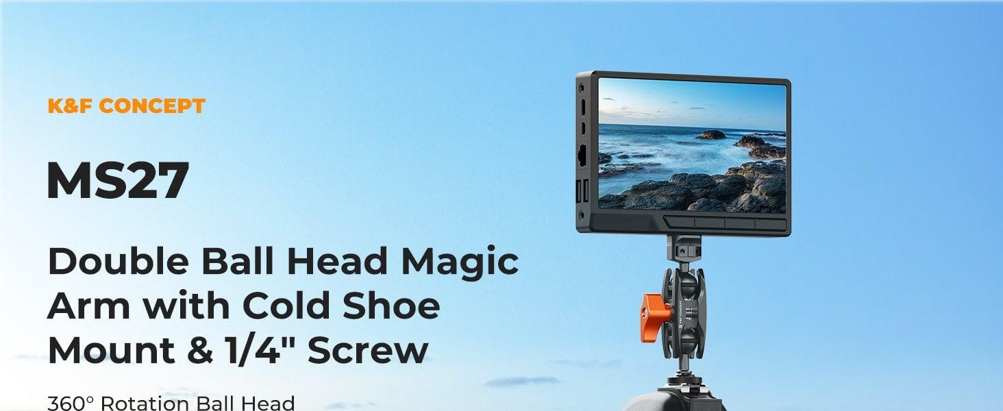 K&F Concept Universal Magic Arm with Cold Shoe