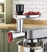 Kenwood KAX 950 ME kıyma makinesi – Kenwood mutfak robotları için aksesuar, 4 kanatlı bıçaklı, metal...