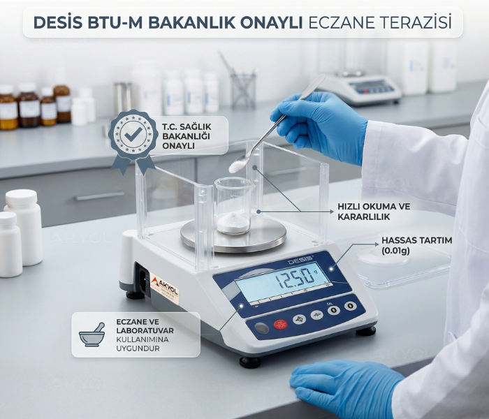 onaylı eczane terazisi