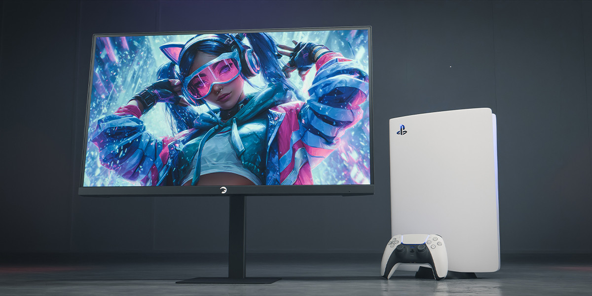 GamePower Kaze Dual 27″ 0.5Ms 4K 160Hz - FHD 320Hz Fast IPS Pivot Dual Mod Gaming Monitör (Sıfır Ölü Piksel Garantili)