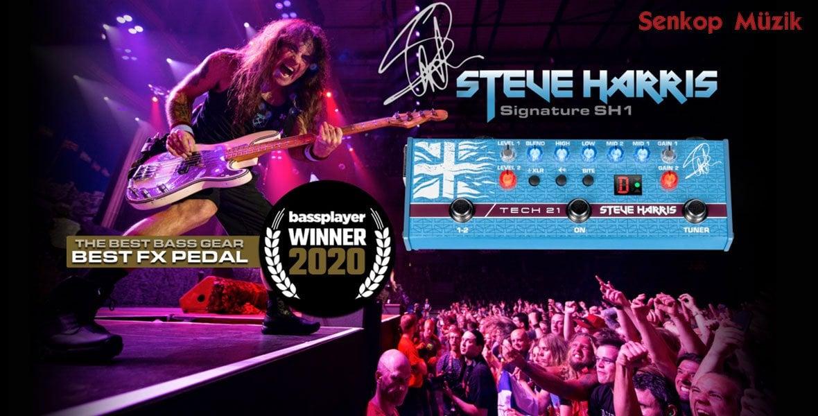 Tech 21 SH1 Steve Harris Sansamp Bas Gitar Pedalı