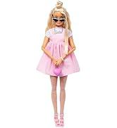 Barbie Deluxe Style No.3, Sarı Saçlı Topuz, Pastoral Pembe Barbiecore Elbisesi...