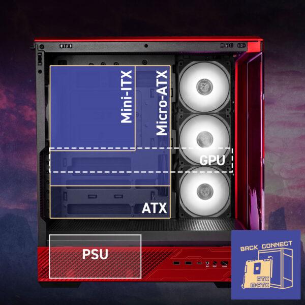 MSI PANO 130R MLG EDITION Gaming Kasa H3