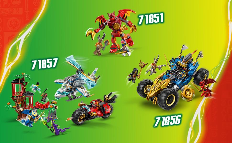Koleksiyonluk daha fazla LEGO NINJAGO seti