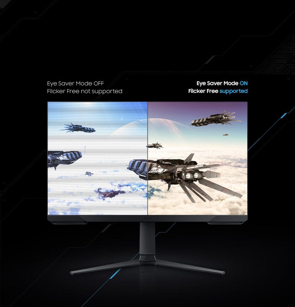 Samsung Odyssey G3 Ls24ag300nrxuf 24 Inc 144 Hz 1ms Full Hd Freesync Premium Va Gaming Monitor H7