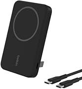 Belkin Qi2 5000 mAh Magsafe Kablosuz Güç Bankası | 20W w/Kablolu ve 15W Kablosuz Hızlı Şarj | Zorunlu...