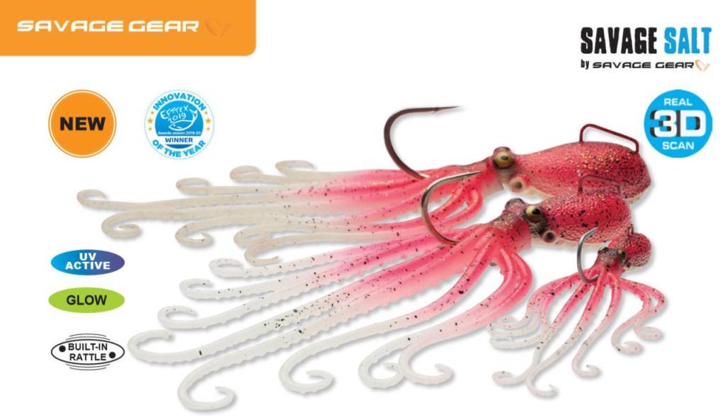 Savage Gear 3D Octopus silikon yem