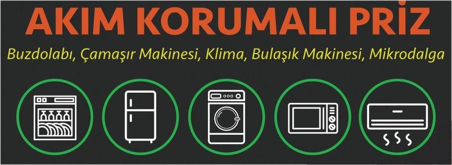 Frontlne Akım Korumalı Priz İkonlar
