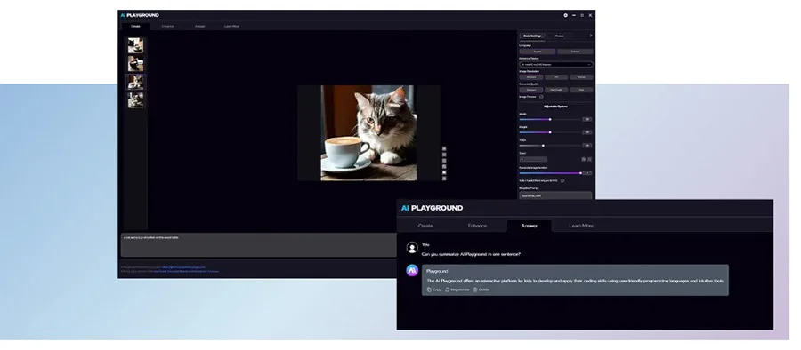 INTEL® AI PLAYGROUND