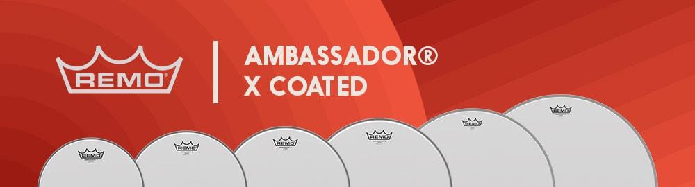 REMO AMBASSADOR® X COATED REMO AMBASSADOR® X COATED