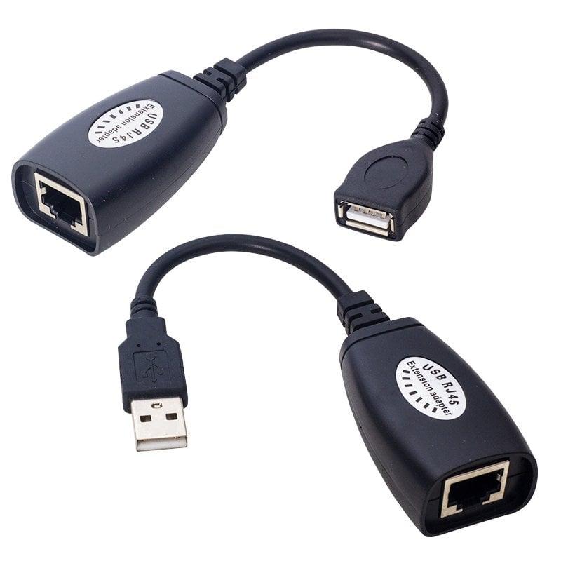 Powermaster USB 50 Mt. RJ45 Extender Uzatma Kablo