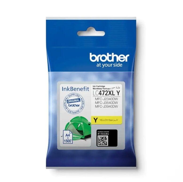 Brother LC472XL Orijinal Kartuş Sarı