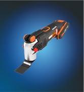Worx Nitro WX693 Sonicrafter akülü çok amaçlı alet 20 V – fırçasız motor – PowerShare – z...