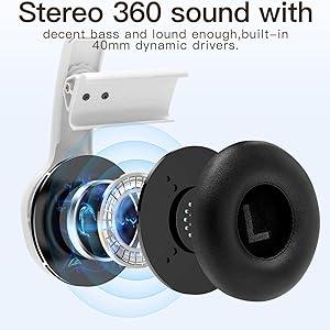 Stereo VR Kulaklık Derin Bas 3D 360 Derece Ses