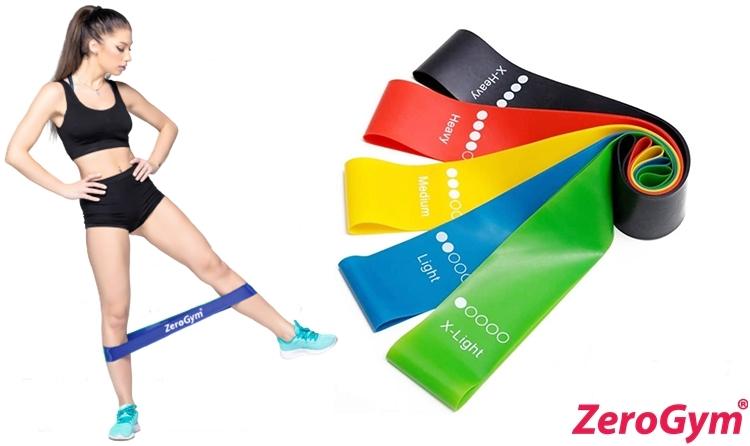 Fabrika Toptan Direnç Döngü Bantları, Ev Fitness Germe Kuvvet Eğitimi Egzersiz Lateks Direnç Bantları.