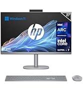 "Windows 11" yazılır. Monitör, kablosuz klavye ve Intel Core işlemci faresi içeren HP Hepsi Bir Arada Masaüstü Bilgisayar Yap