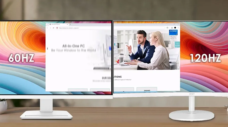 120Hz Yüksek Yenileme Hızı