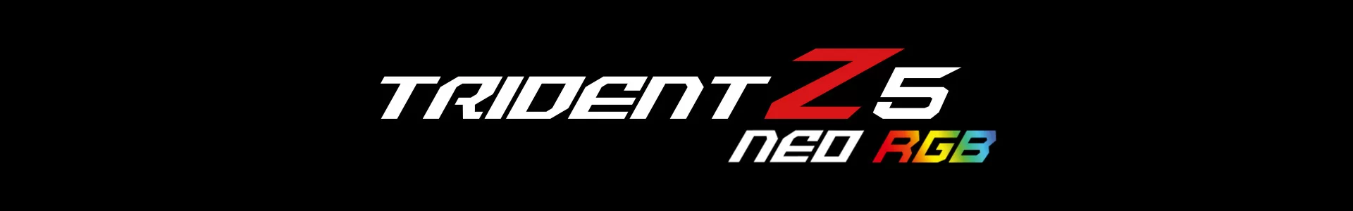 Trident Z5 Neo RGB DDR5 bellek logosu