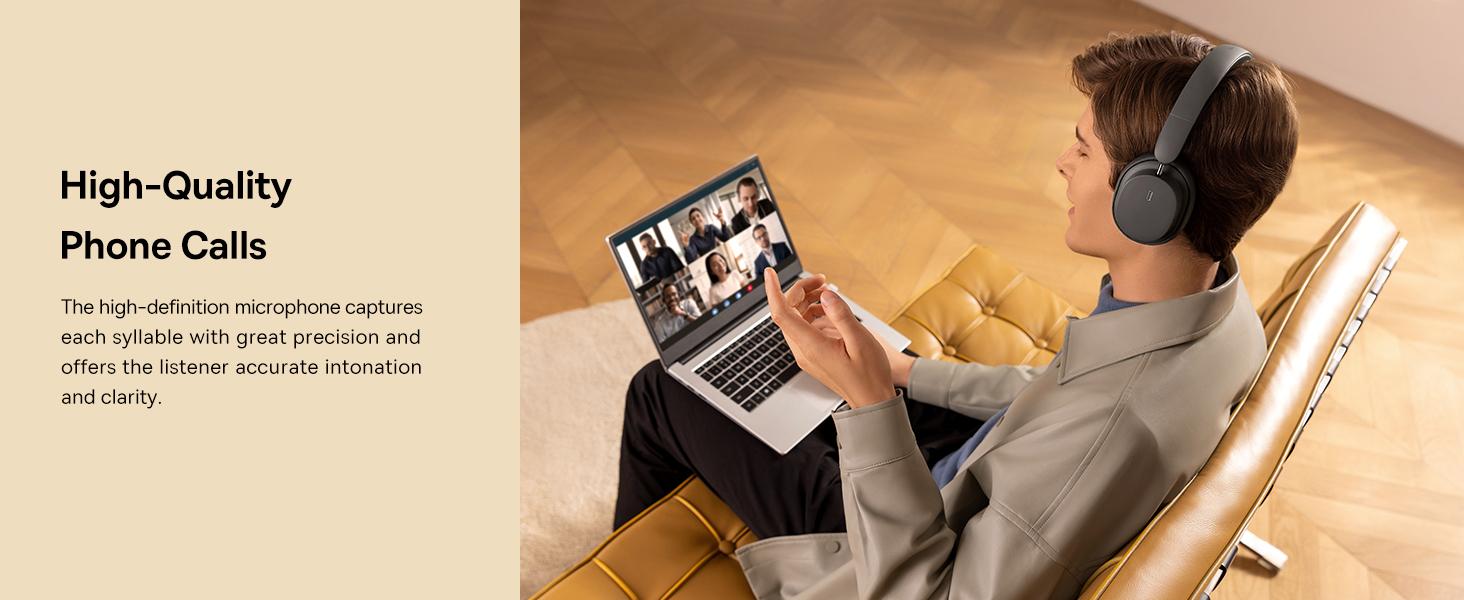 BASEUS Bowie D05 Kablosuz Bluetooth Kulaklık Katlanabilir HiFi Stereo Müzik Kulaklığı