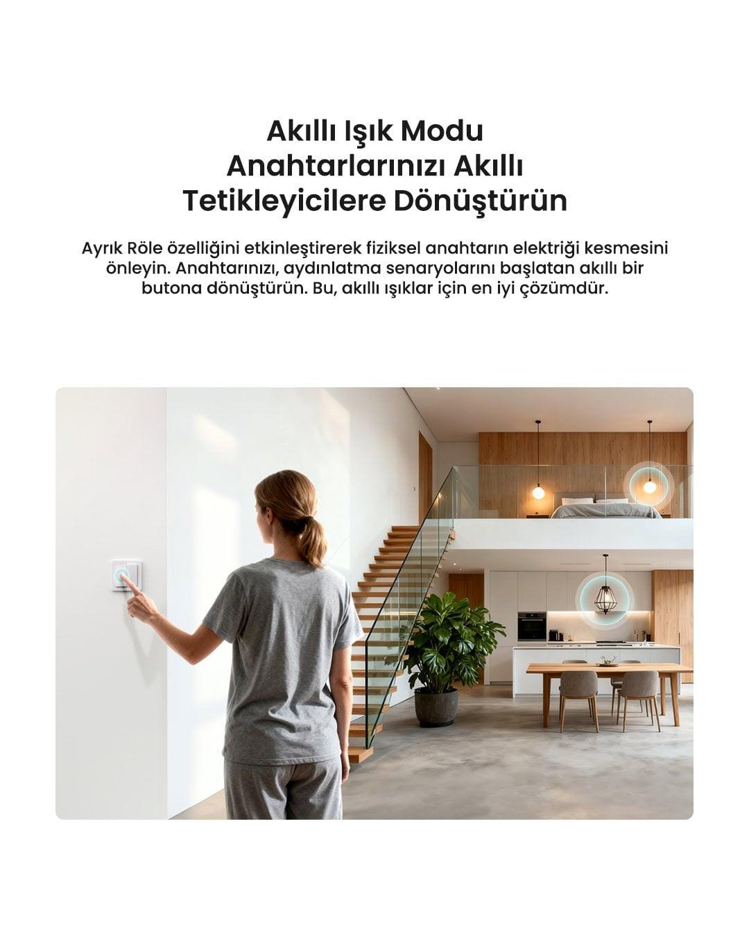 SONOFF Mini-ZB2GS-L Duo Nötrsüz ZigBee 2 Kanallı Akıllı Röle 