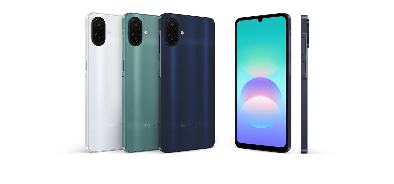 Galaxy A08 - İnce profil. Zarif görünüm.