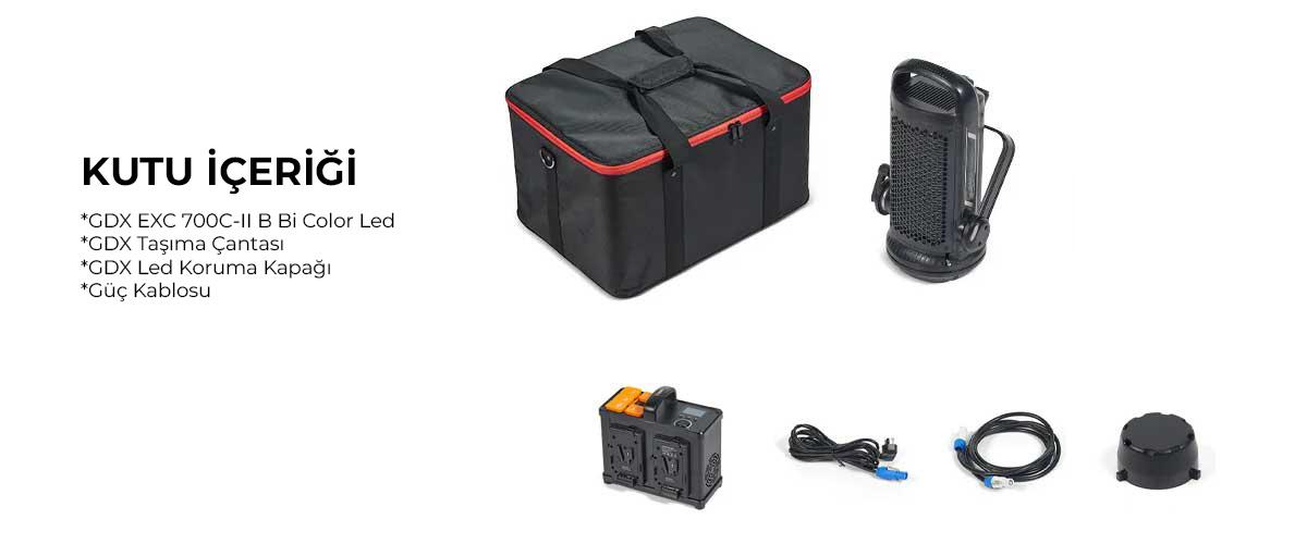 Gdx LV-700C-II Bi Color Led Video Işığı Gdx LV-700C-II Bi Color Led Video Işığı