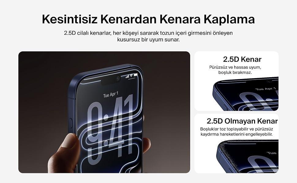 ScreenForce InvisiGlass Ekran Koruyucu