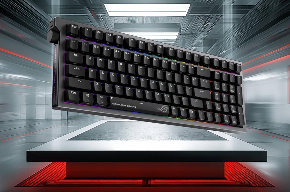 ASUS ROG Strix Morph 96 Wireless ROG NX V2 Switch Hotswap RGB Mekanik Kablosuz Türkçe Gaming Klavye h2