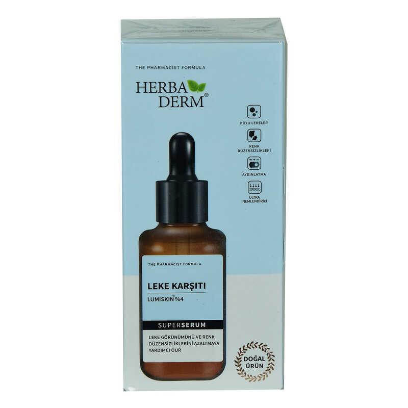 HERBADERM SUPERSERUM LEKE KARŞITI RENK DÜZENSİZLİKLERİNE DOĞAL YÜZ SERUMU