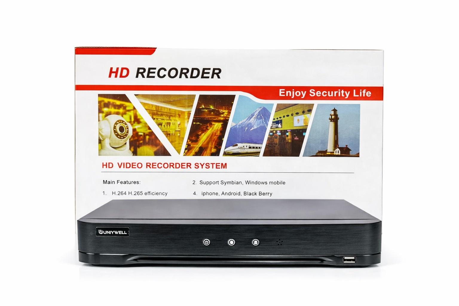 UNIYWELL UNW-P232  36 KANAL H.265  5MP 2X12TRB HDD NVR KAYIT CİHAZI