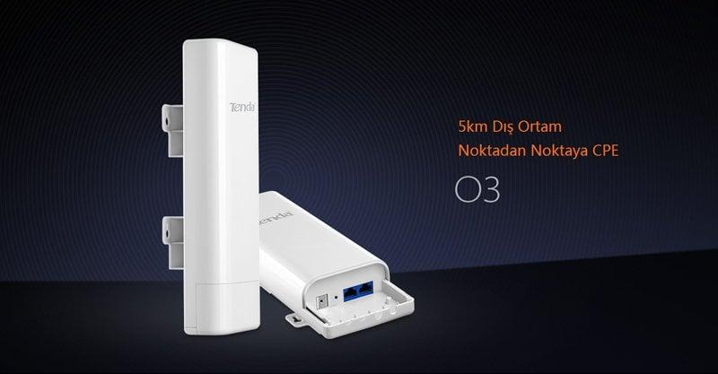 Tenda O3 5 Km Mesafe 150 Mbps Dış Mekan Access Point