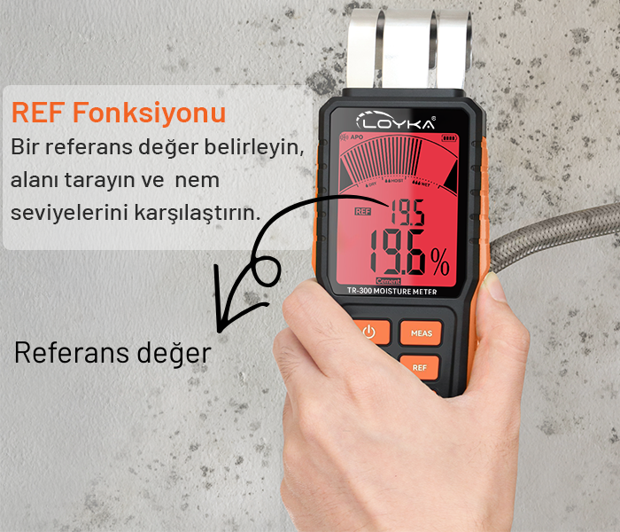 kapasitif nem ölçer