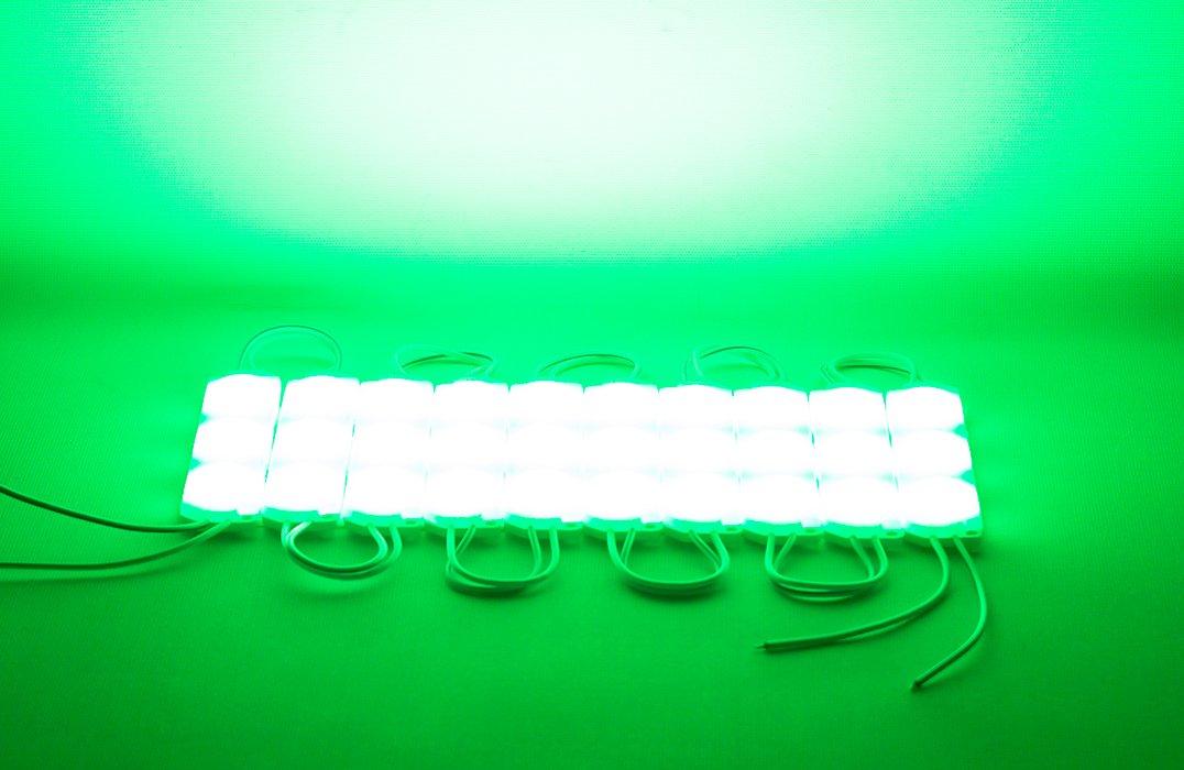 12 Volt 3 Watt Mavi 2835 93 X 21 Mm IP65 220 – 240 Lümen 180 Derece Modül Led