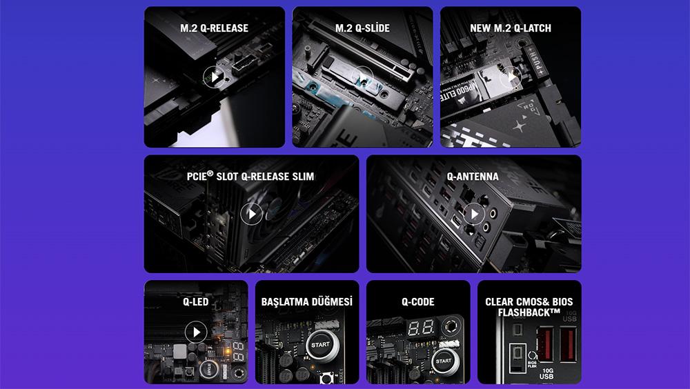 ROG Strix X870E-E Gaming WiFi ROG Strix X870E-E Gaming WiFi