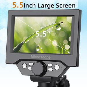 Koolertron LCD Dijital Mikroskop 1080P USB Mikroskop Kamera Para Mikroskop Yetişkinler için