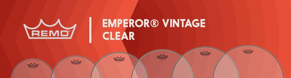 REMO EMPEROR® VINTAGE CLEAR REMO EMPEROR® VINTAGE CLEAR