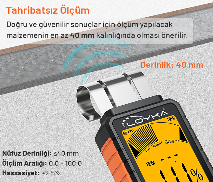 beton nem ölçer