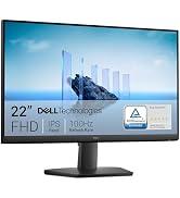 Dell 22 Monitör - SE2225HM, Full HD (1920x1080), 100Hz, VA, 5ms, VESA (100x100mm), HDMI, VGA, 3 J...