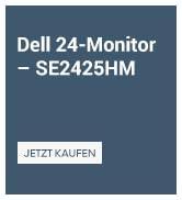 Metin "Dell 24 Monitor — SE2422HM" şeklindedir. Koyu mavi arka plan üzerinde basit metin.