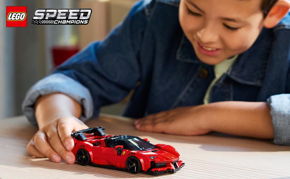 Ferrari SF90 XX Stradale Spor Araba oyuncak yapım seti